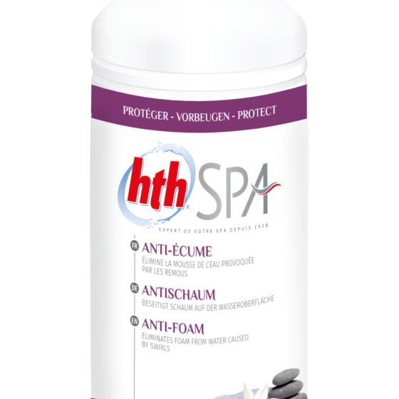 Anti-écume (anti-mousse) hth Spa - 1 litre